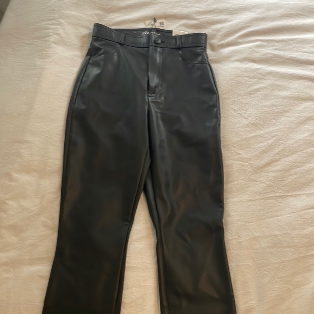 Zara Leather Legging